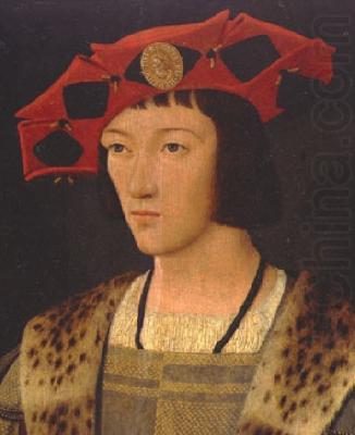 Portrait of Charles VIII, Jan Mostaert
